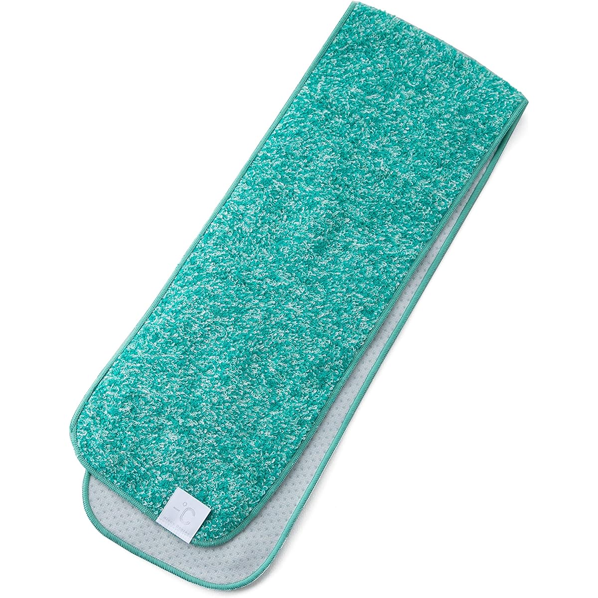 Hyaku Percent (100%) Sports Towel Green Jacquard Weave Pile Fabric Type Cold Towel Minus Degree Prime MD-P02GN