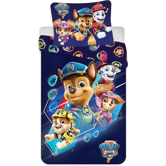 Paw Patrol Paw Patrol Paw Patrol Single Size Duvet Cover + Pillowcase Bedspread 8021 [Parallel Import]
