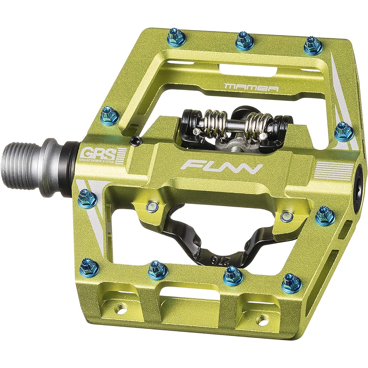 Funn Mamba S Binding Pedal - Single Side SPD Compatible Mountain Bike Pedals - Single Side Flat Pedals - Suitable for Mountain Bikes, BMX Bicycles, Gravel Bicycles, Bicycle Pedals, 9/16" Steel Axle