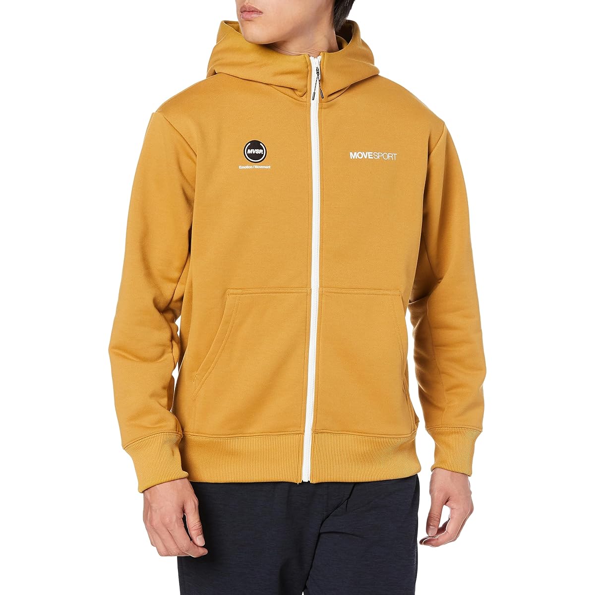 [DESCENTE] Sweatshirt Full Zip Cover (both available) Parka MOVESPORT MVSP Stretch Sweat Absorbent UV CUT (UPF50+) Training Men's