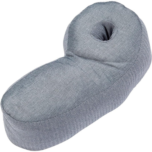 nishikawa [Nishikawa] Nap Pillow Hug Blue 30X60cm Office Nap Cushion Sleep QH91606000 Cotton