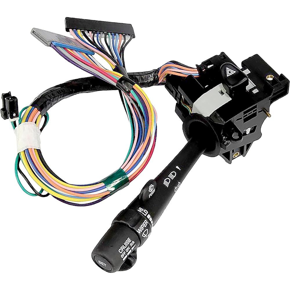 APDTY 88963625 Combination type multifunctional switch turn signal/Cruise control/wiper intermittent delay/Hazard/Hazard/high -low beam headlights bsp; & ndash; & nbsp; 05century) (Right handle We cannot guarantee compatibility with cars)