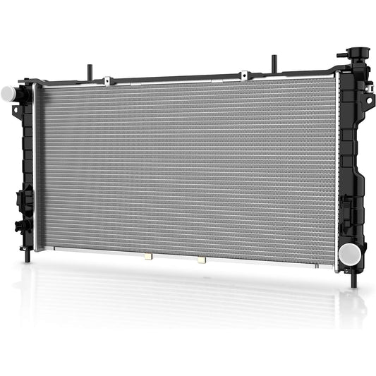 DWVO Complete Radiator 2001-2004 Crysler Town & Country Prim Voyager compatible 2001-2004 Dodge Caravan Grand Caravan 3.3L 3.8L 6 CYL DWRD1011
