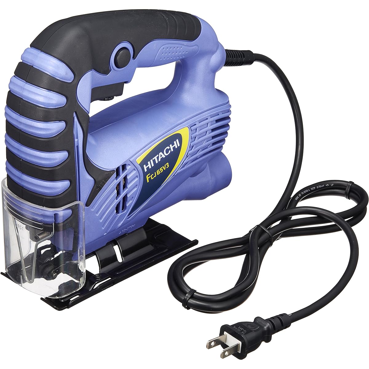 HiKOKI Jigsaw, Wood 65mm, Mild Steel Plate 6mm, AC100V, Continuously Variable Speed Type, Dust Collector Connectable, FCJ65V3