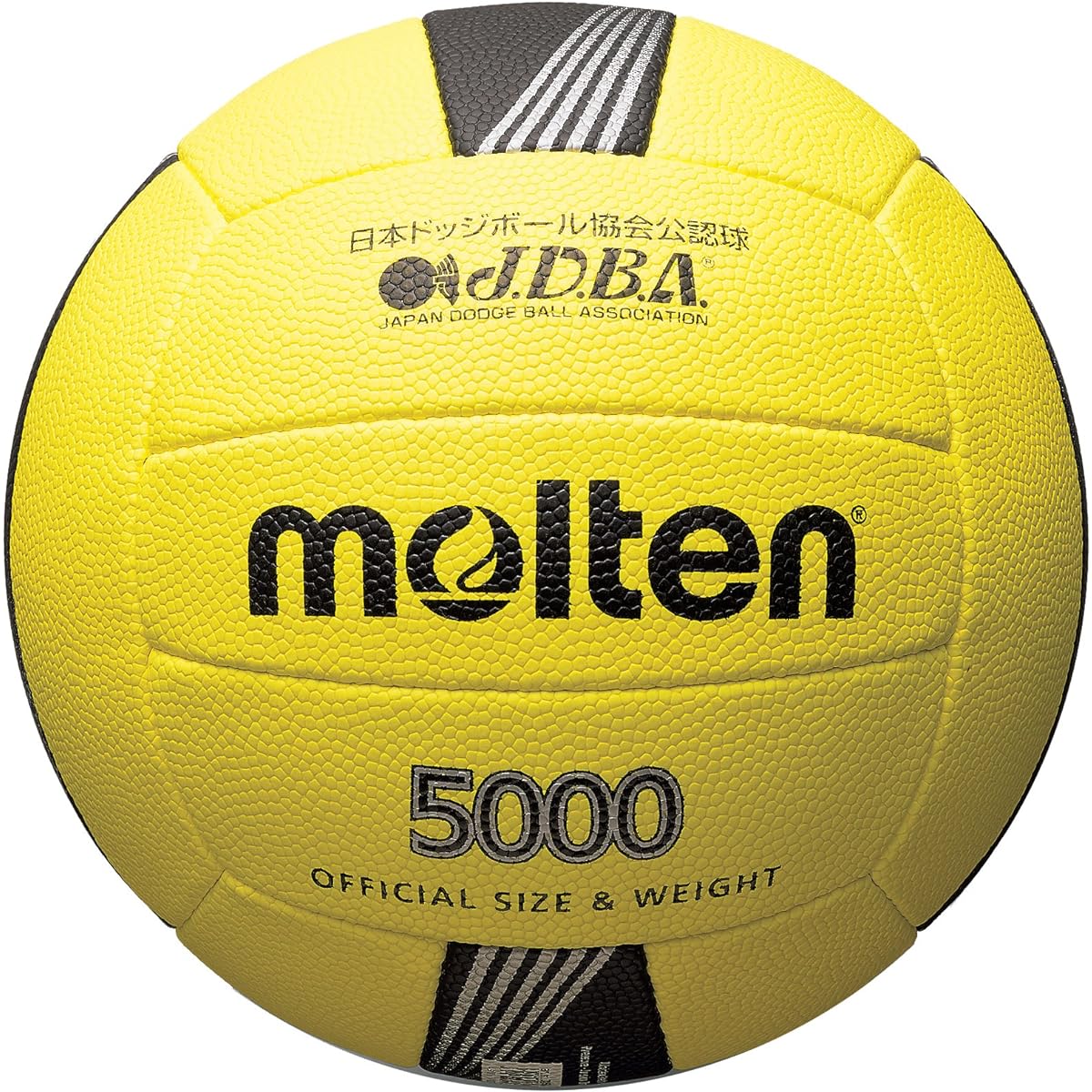 Molten Dodgeball Official Game Ball Artificial Leather No. 3 D3C5000