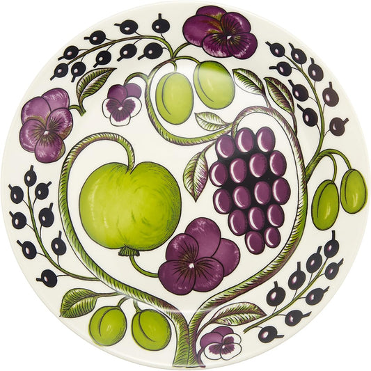 Arabia Paratissi Purple Plate 26cm [Parallel Import] 64-1180-008980-7