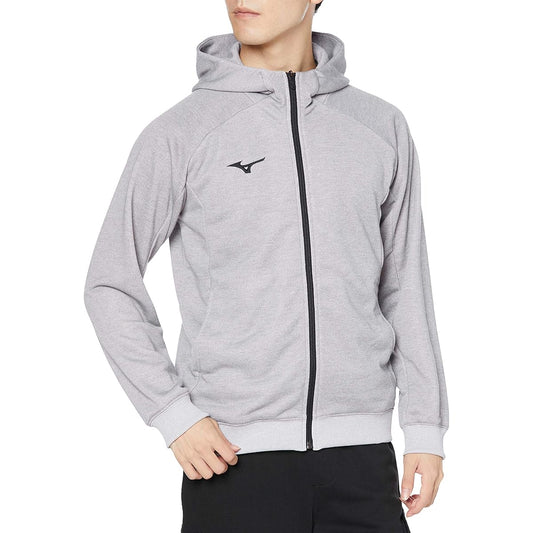 [Mizuno] Training Wear Sweatshirt Full Zip Hoodie Long Sleeve Standard 32MC0177