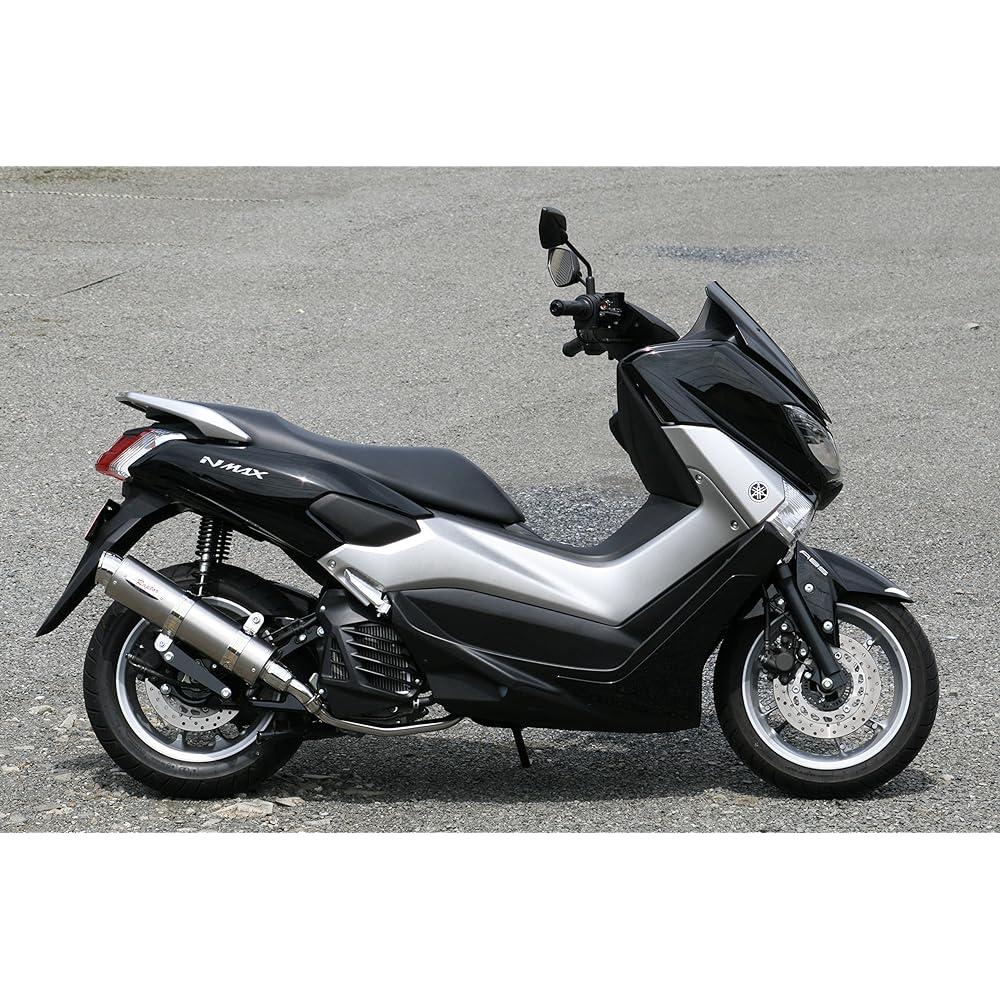 RPM Full Exhaust Muffler 80D-RAPTOR Titanium Silencer Cover Yamaha NMAX 6052Y
