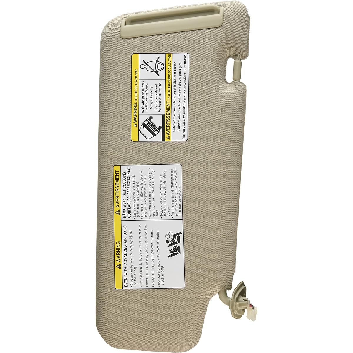 Nissan genuine sun visor assembly (96401-CC22D)