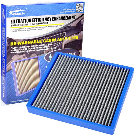 POTAUTO MAP 5009 (CF10729) Re -cleaned car air filter replacement Chrysler 200 Cirrus SEBENG Dodge Penger Charger Burger Jurger Jurager Jerge Jerge Jerge Jerge Ney Jeep Compass Patriot RAM 1500 for RAM 1500