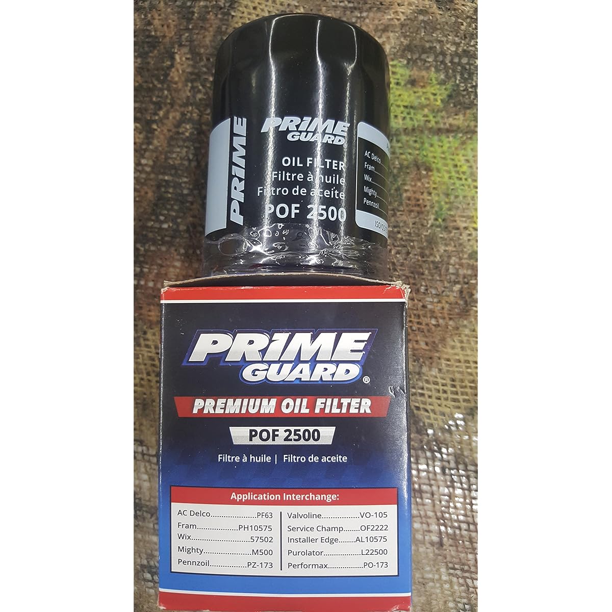 Prime GUARD POF2500 Oil Filter