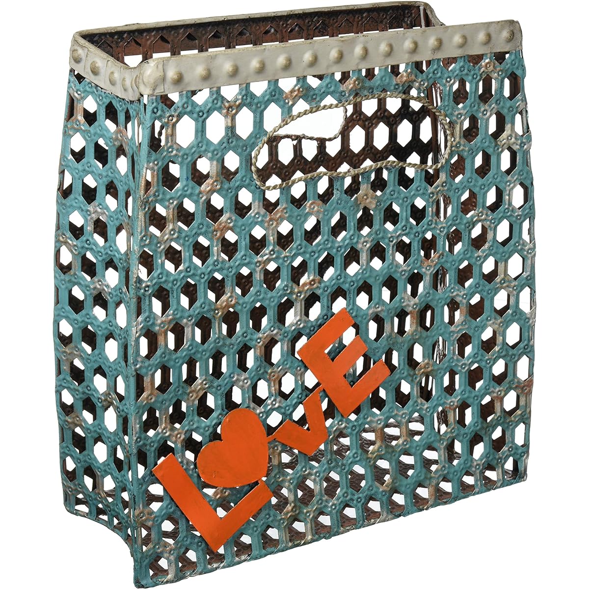 Kawabata Magazine Rack Green Body size: approx. 31 x 14 x 33 cm