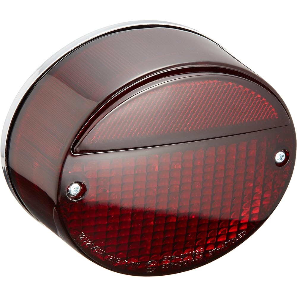 POSH Motorcycle Supplies Z2 Tail Lamp (LED) Single Zephyr 400χ/Zephyr 750/Zephyr 1100 etc. Dark Red 031290-LD
