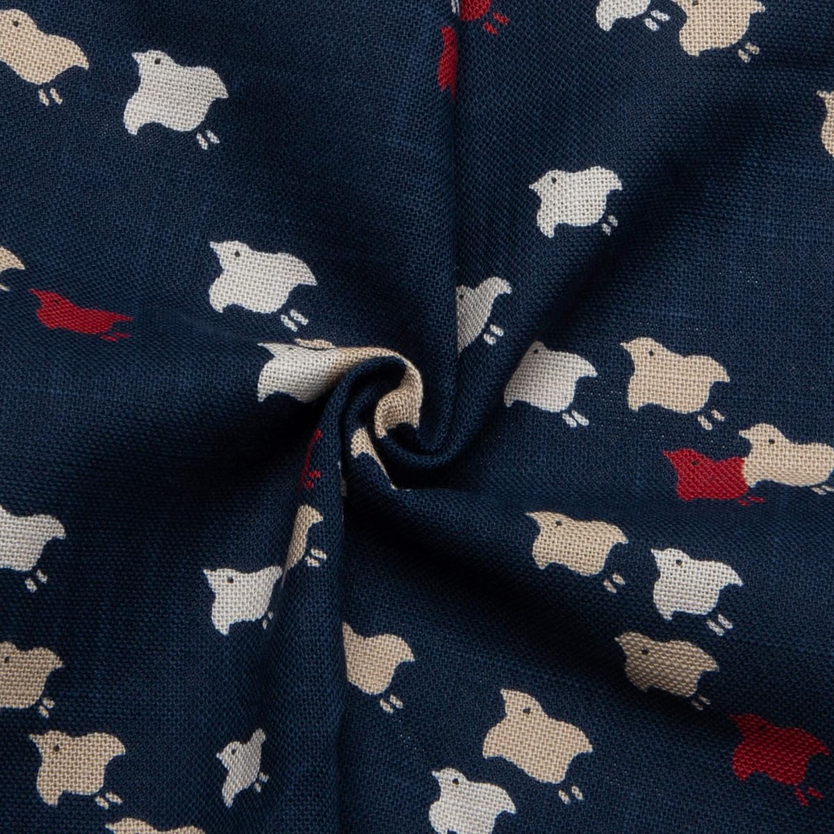 Nippon Chuko NBK Japanese Modern Pattern Fabric Width 110cm x 10m Cut Cut Houndstooth Pattern KP7090-135-10M Crafts/Handmade Supplies