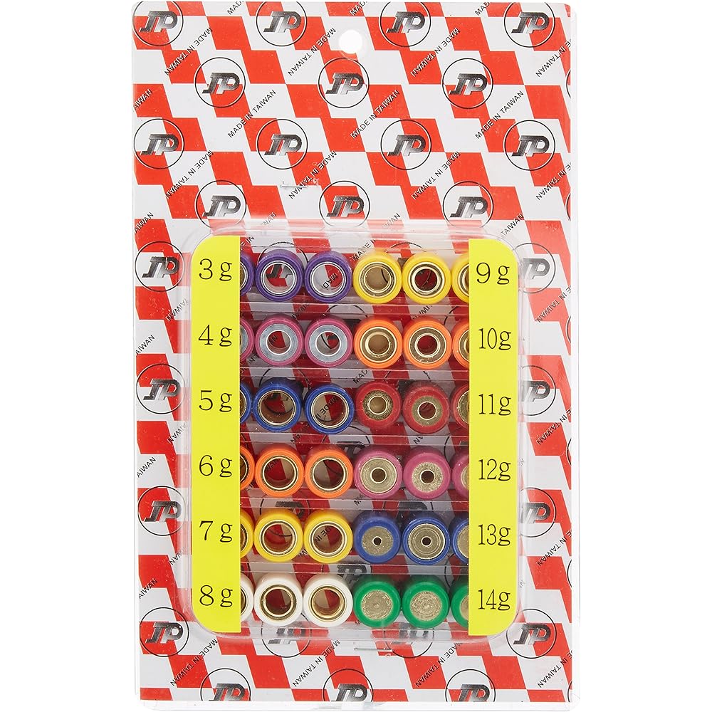 Bike Parts Center Weight Roller Setting Kit Honda Dio etc. 80-27