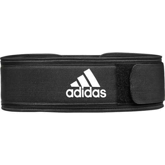 adidas Essential Weightlifting Belt Soft Type Velcro Type Iron Zipper Included