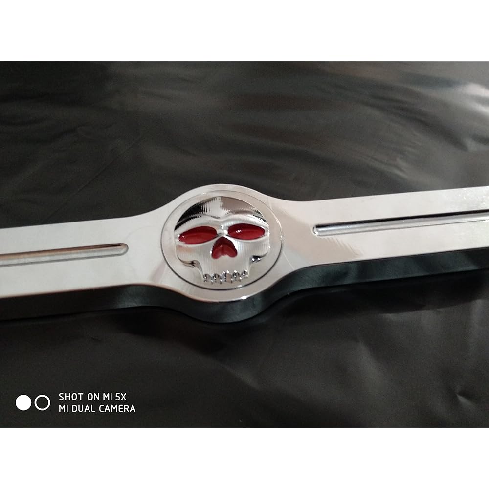 ESUBOSHI Chrome Skull Custom Gear Shift Rinkage Link Cruiser 1980-2018 Harley Davidson Street Glide Road Glide Harley FLHTC Softail Deluxe