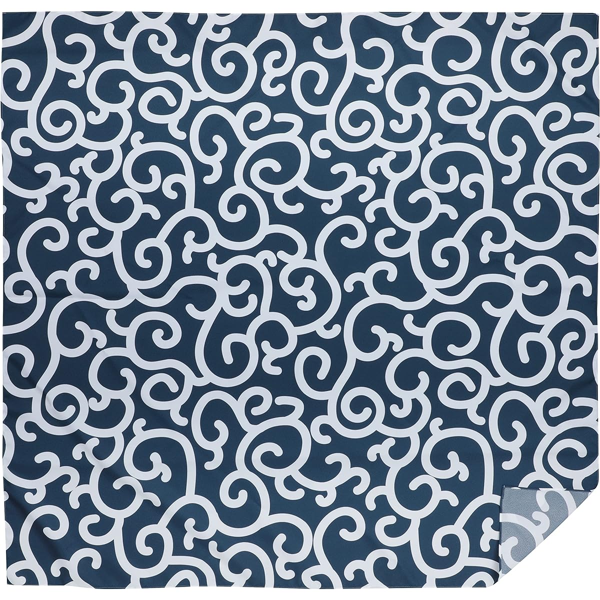 Asakura Senfu Super Water Repellent Furoshiki Nagare Amundsen Arabesque