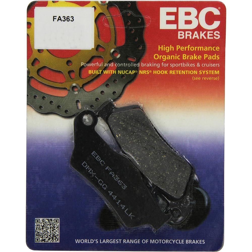 EBC BRAKES FA363 Disc Brake Pad Set Black