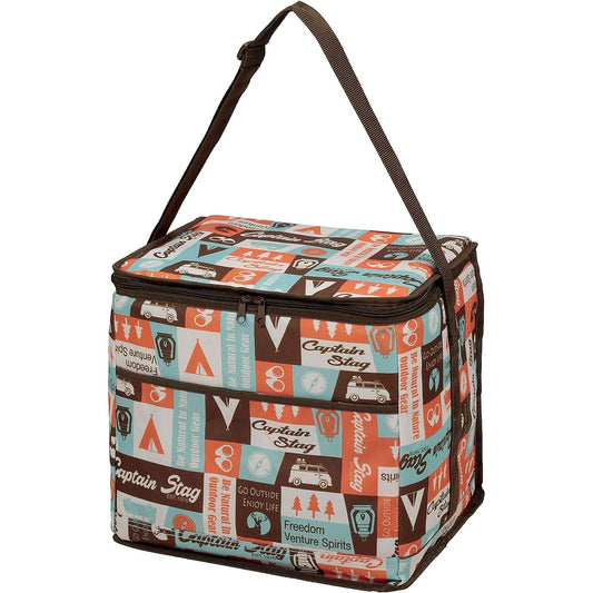 CAPTAIN STAG Cold Bag Cooler Bag Foldable Camping Equipment BBQ Leisure Road
