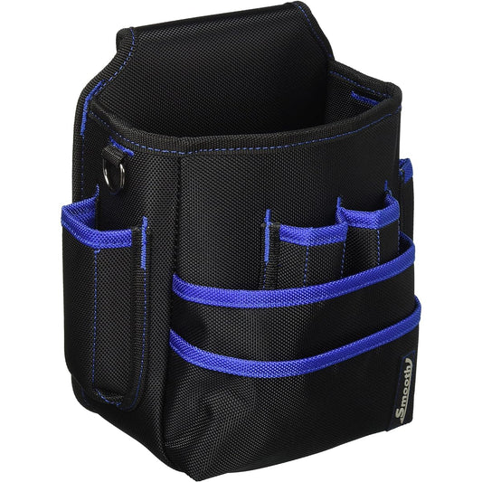 Densan waist bag smooth high pouch NDS-860-KBB standard type