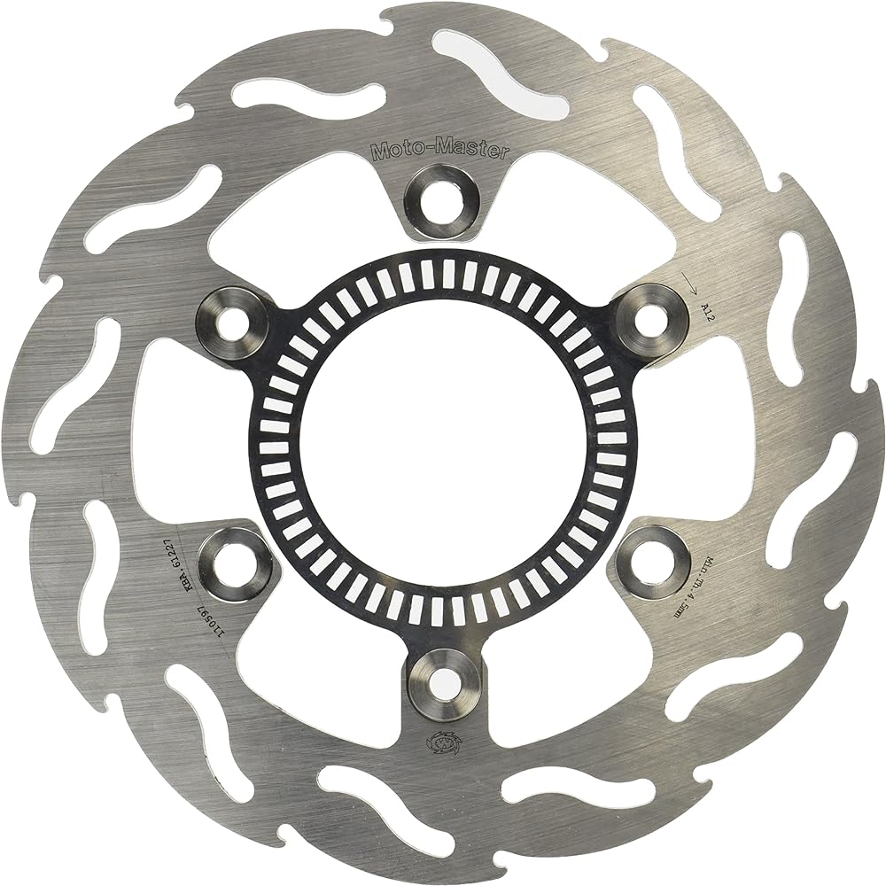 MOTO MASTER Flame Stainless Steel Rotor φ220 [Rear Ninja250R('08-'12)/Ninja300/Ninja250('13-'14) ABS Available] MM110597S