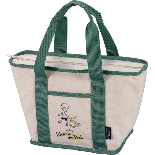 CAPTAIN STAG Disney Cold Bag Cooler Bag Tote Bag Tote Type Cooler Bag 4L Winnie the Pooh/Outing MA-4056