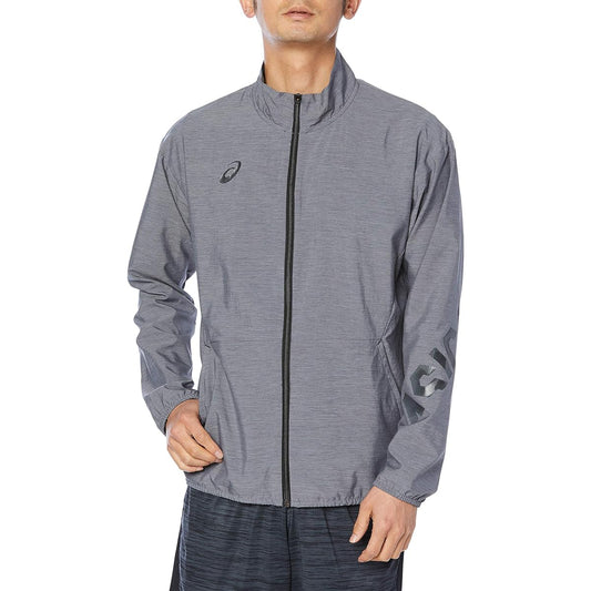 [ASICS] Training Wear CROPPED Heather Woven Jacket 2031C215 Men's