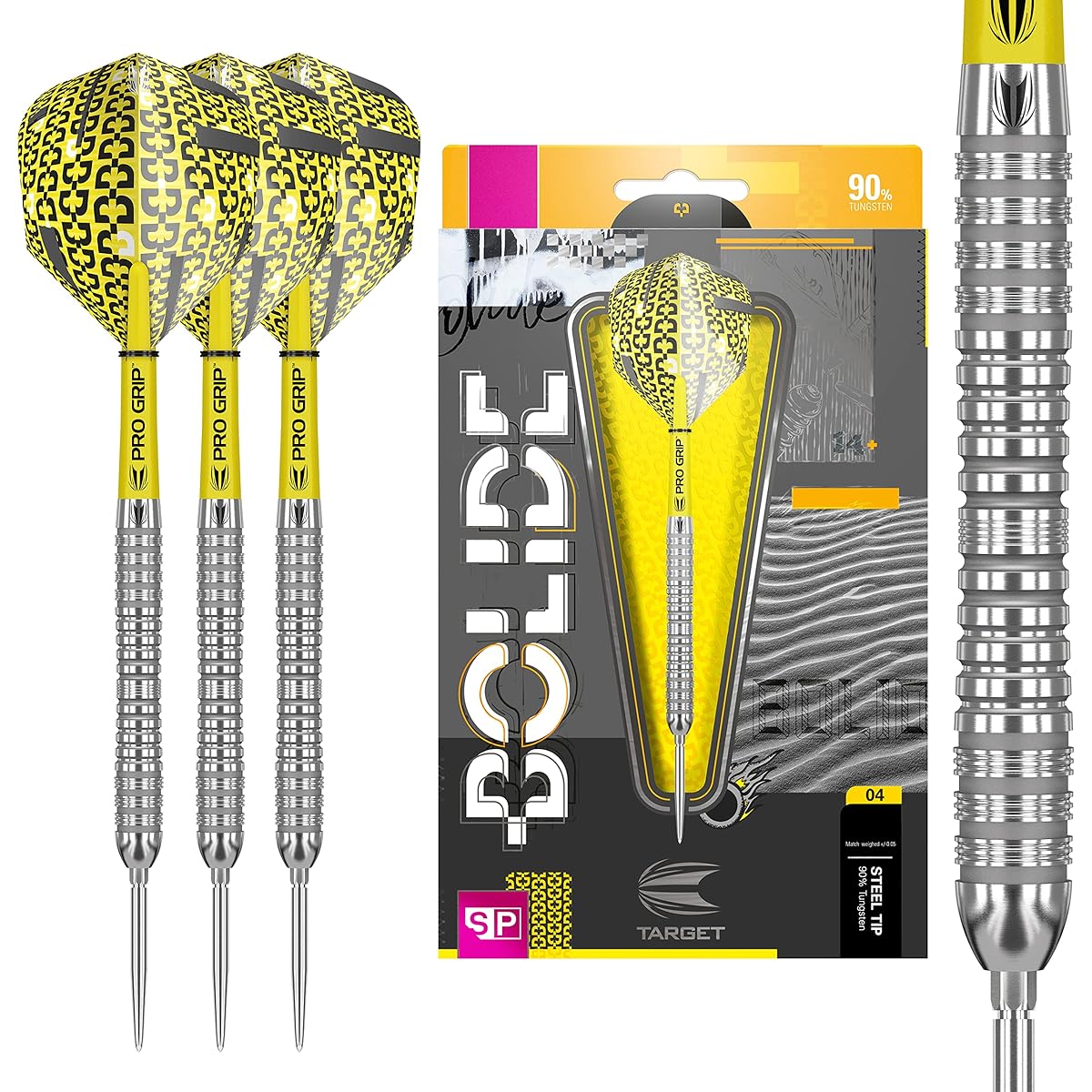 Target Darts Bolide Tungsten Soft Tip Dart Set