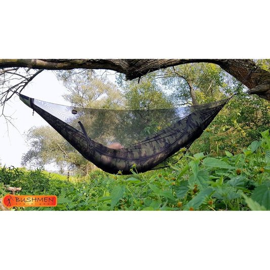 [BUSHMEN travel gear] Hammock Mosquito-net Mosquito net Japanese genuine product (JUNGLE)