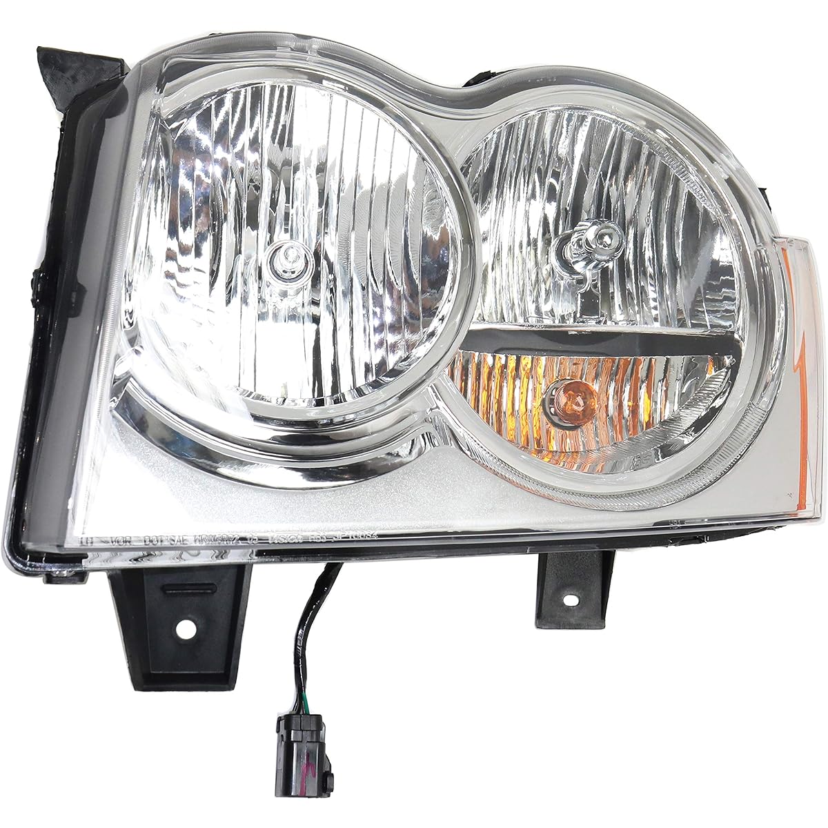 Evan-Fischer Headlight Headlight 2005-2007 JEEP GRAND CHEROKEE Driver left-side replacement