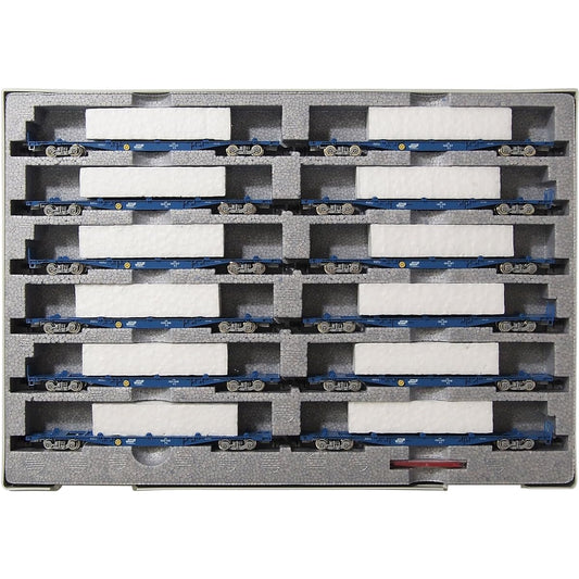 TOMIX N gauge Koki 100 101 type freight car set without container 92862 railway model freight car