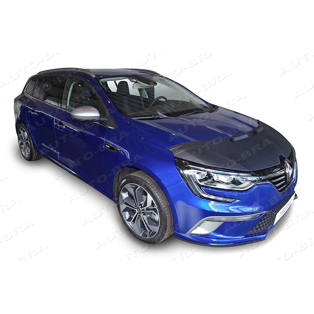 AB3-00038 Renault Megane IV (2016-) Renault Megane Hood Bra Hood Guard Bra (Bug Guard)