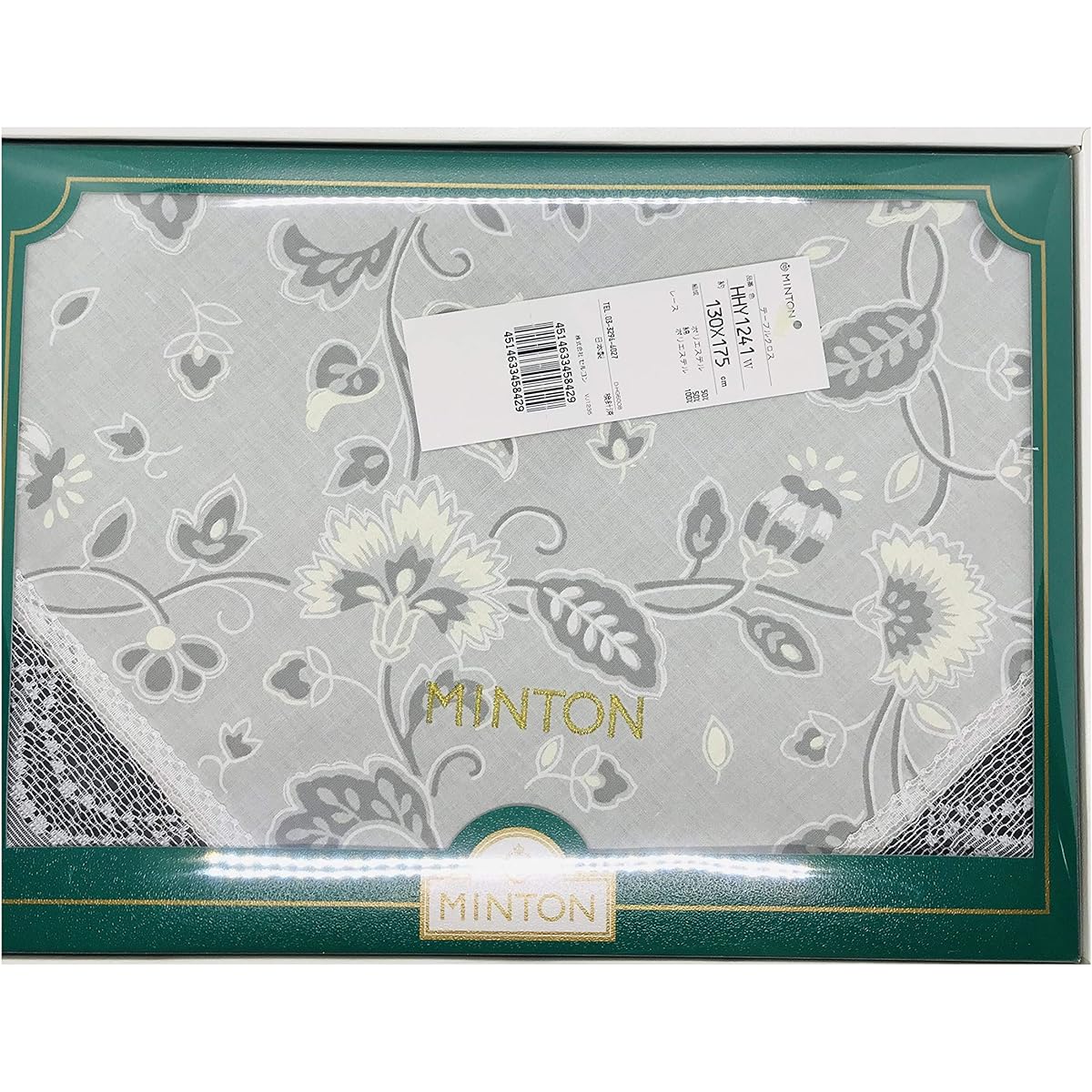 Minton MINTON Haddon Hall pattern tablecloth Cercon Co., Ltd. (It is treated as an outlet due to aging) (Lace white)