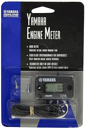 Yamaha ENG-METER-2C-01 Automatic Deluxe Hour Meter Yamaha Grizzly 300