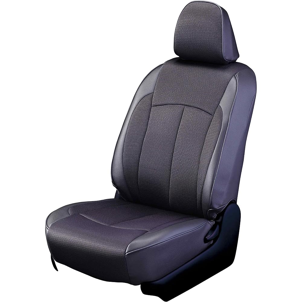 Clazzio Seat Cover Serena C26 Series Late Clazzio Cool Black x Tan Beige Style EN-0575 [17ENC0575KT]