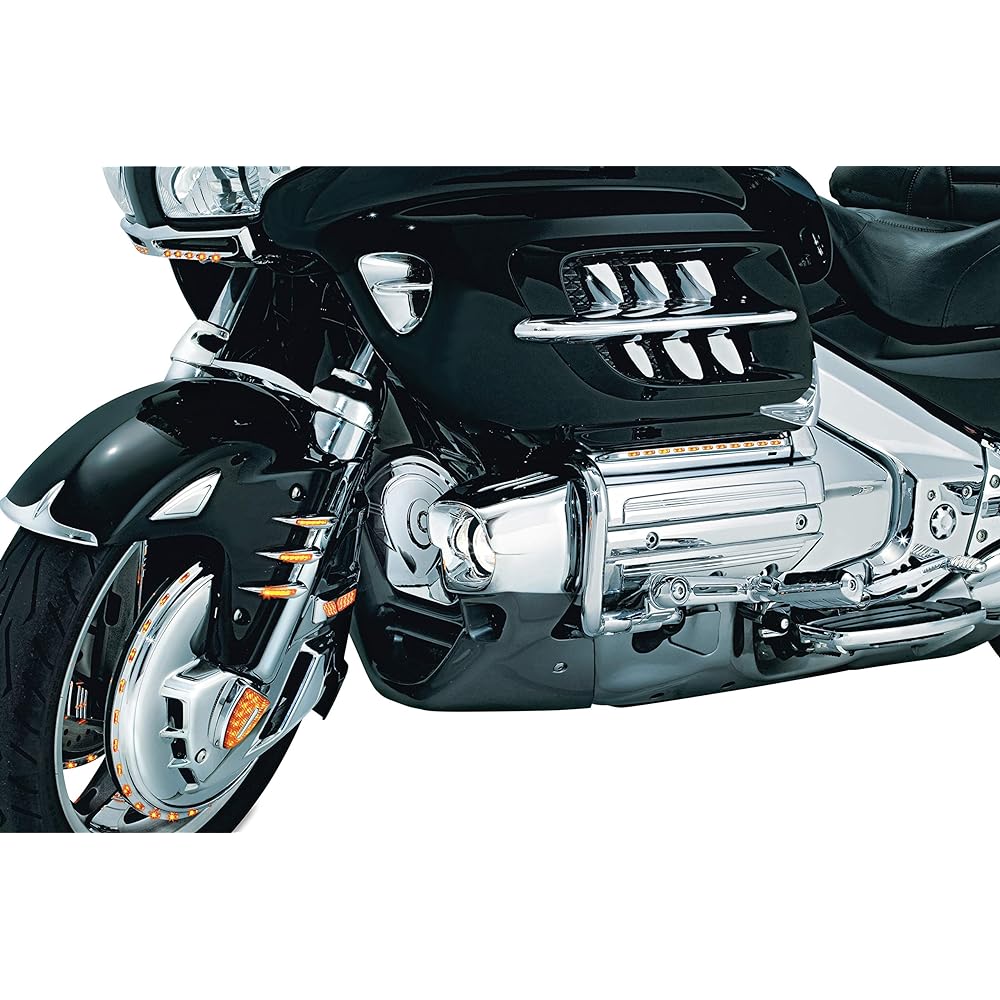 KURYAKYN 3909 Motorcycle Acent Accessories Timing Chain Cover Set 2001-17 Honda Gold Wing GL1800 F6B VALKYRIE Out-bai Chrome