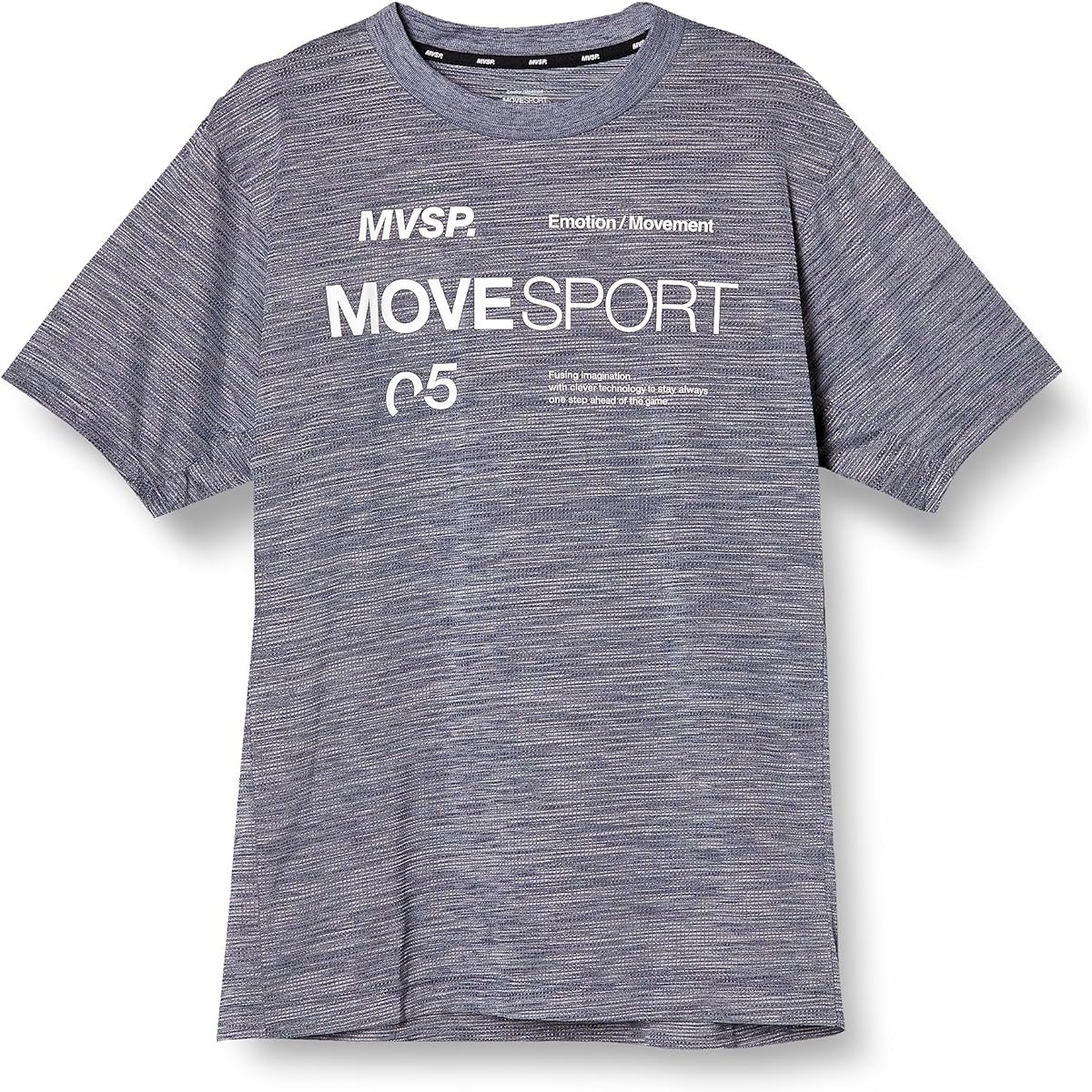 [DESCENTE] Breeze Plus T-shirt, Short Sleeve MOVE SPORT, Stretch, Sweat Absorbent, Quick Drying, Highly Breathable, Crew Neck, Round Neck, Men's DMMPJA61