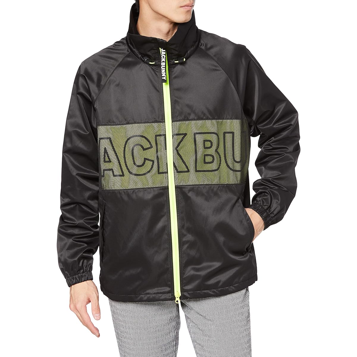 [Jack Bunny] Men's Water Repellent Zip Up Blouson (TUFLEX) / Outerwear Golf / 262-1120107