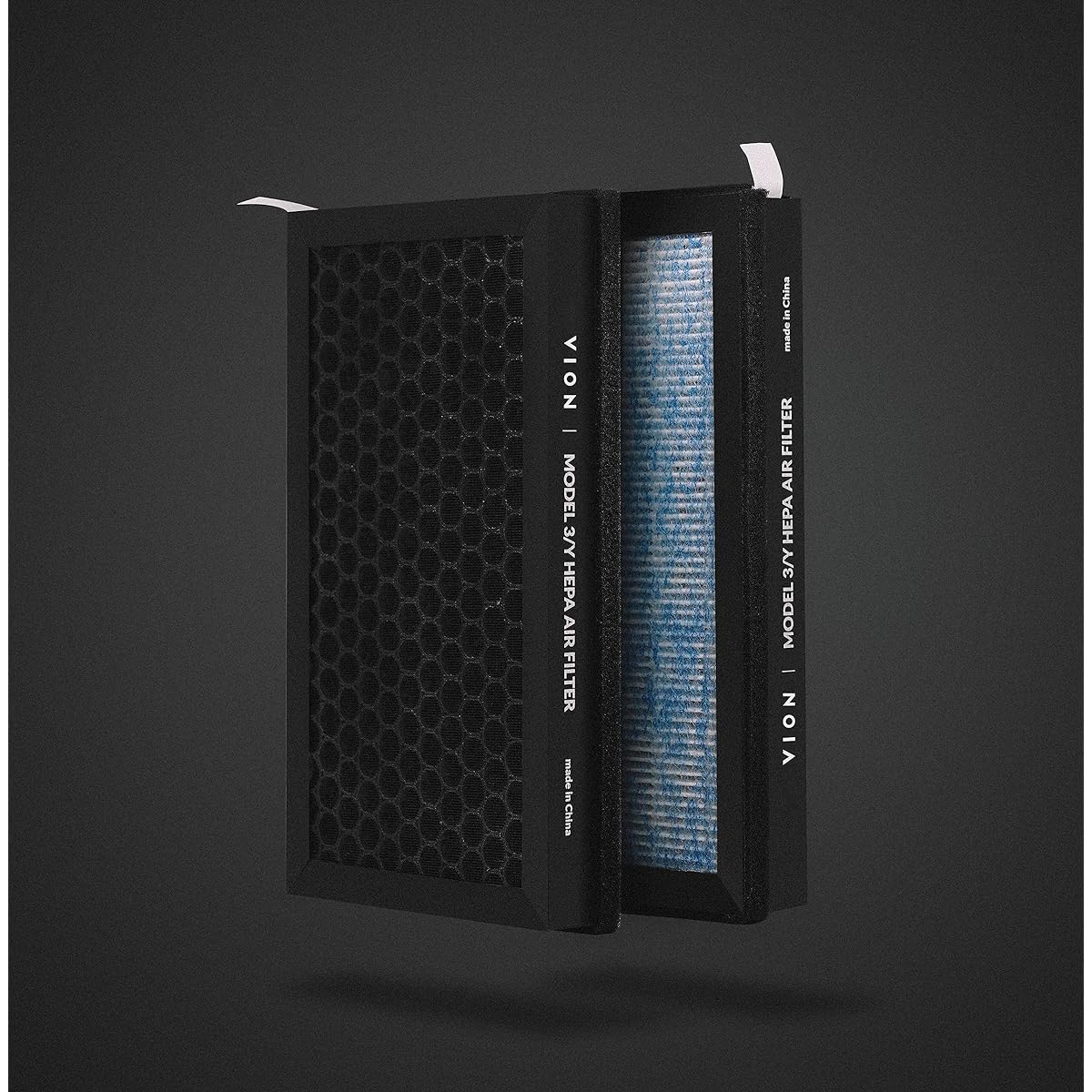 TEMAI TESLA MODEL 3/Y Hepa N98 Grade activated carbon air filter (with model 3 and model Y removal tool)