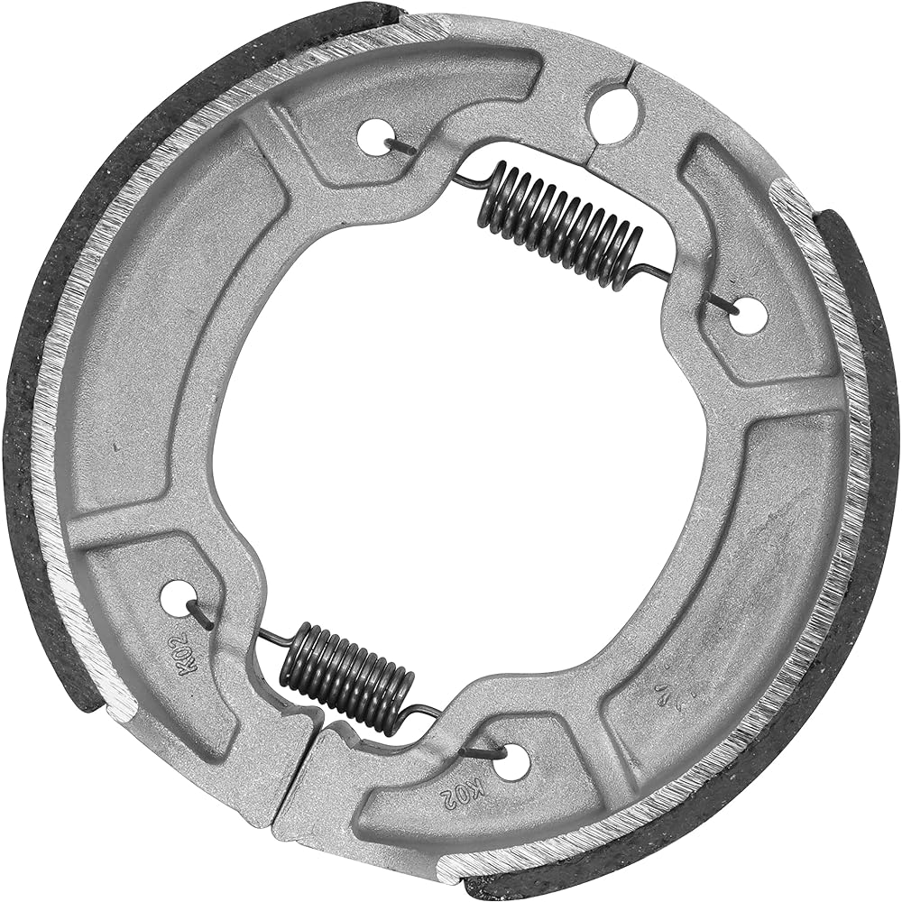 Caltric rear brake shoes Yamaha Gurizuri 80 YFM-80G YFM80GH 2005-2008 compatible
