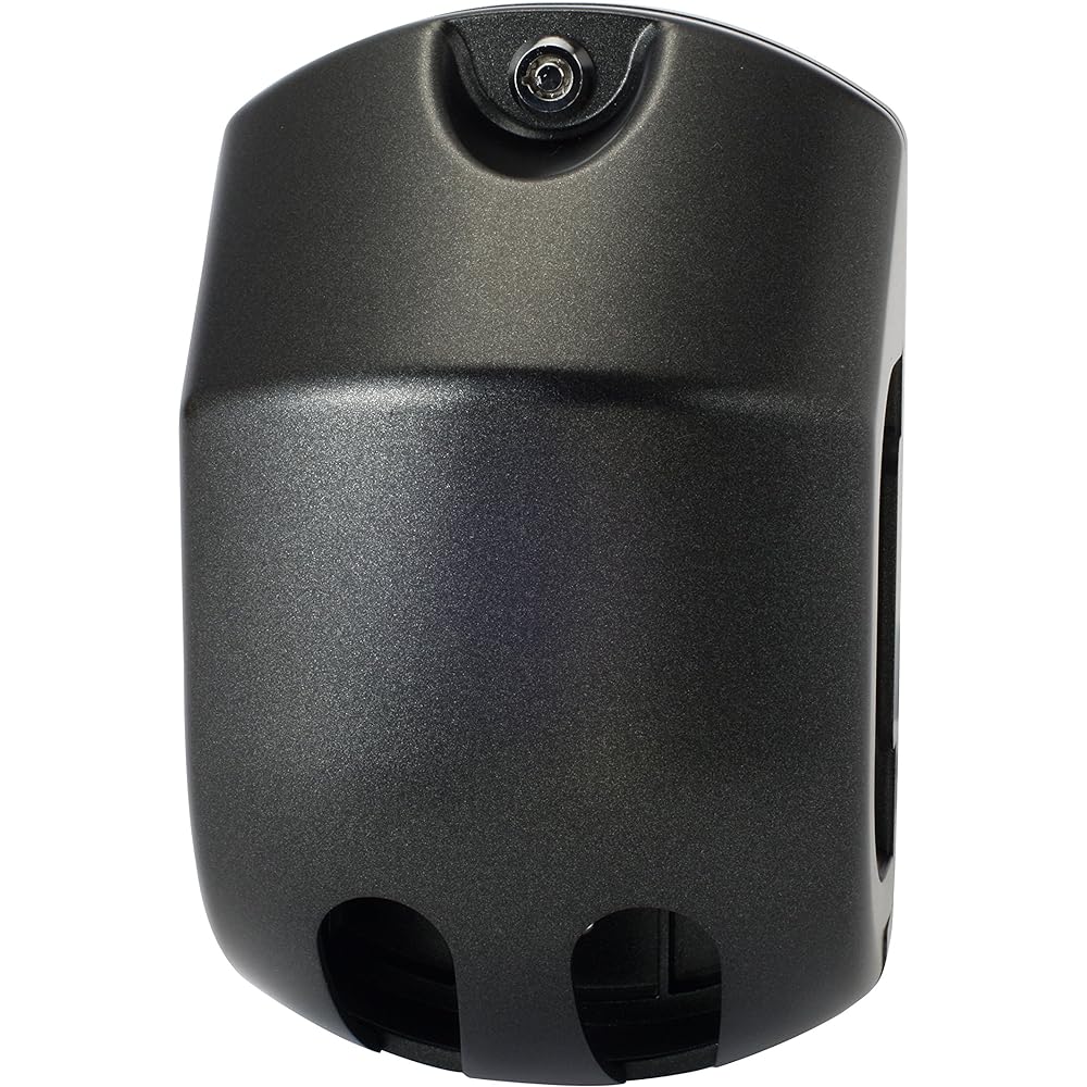 [TERADA] RDC60000MB Security Cover for Outdoor Outlet Mamoru Aluminum Outdoor-kun -tough- (Metal Black)