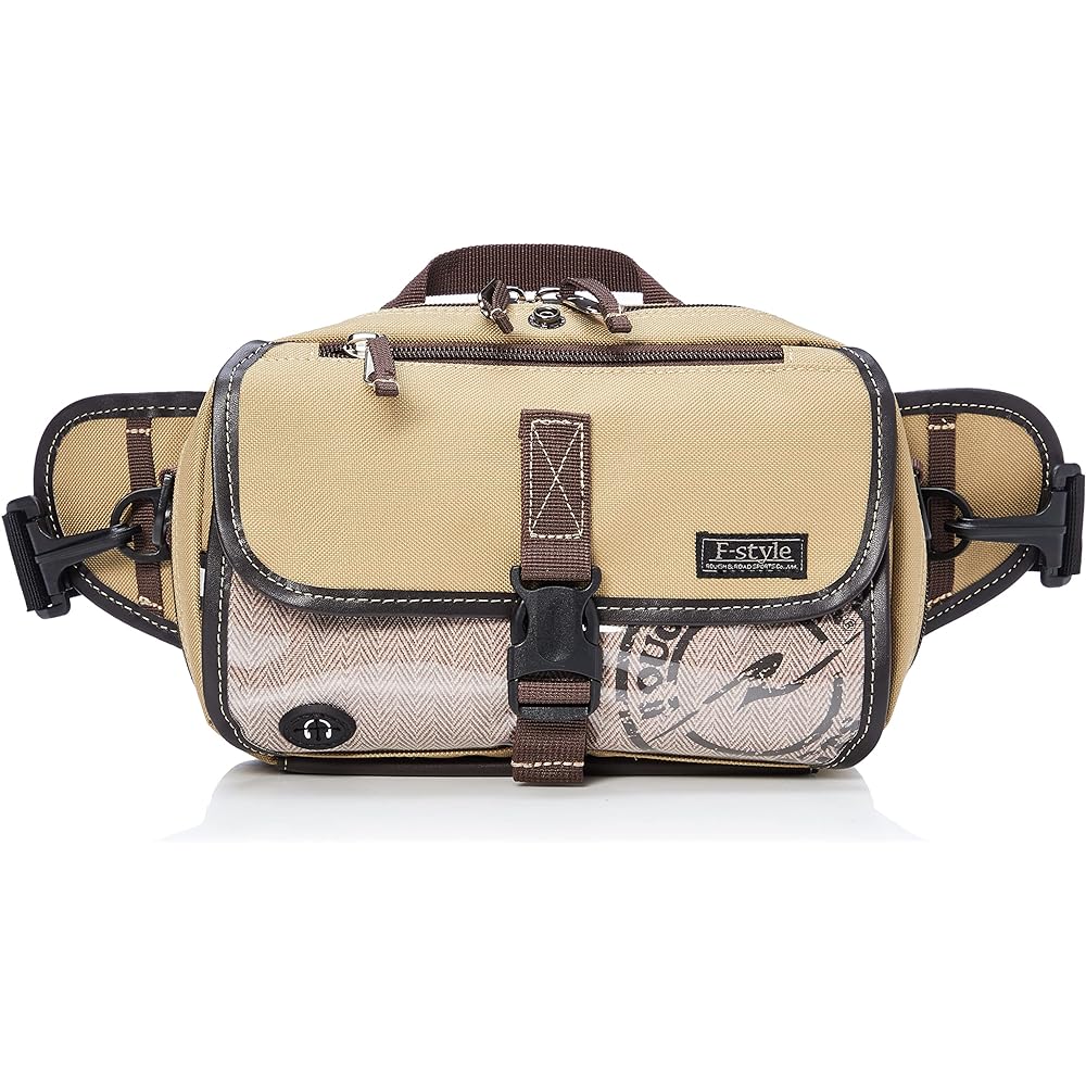 ROUGH&ROAD Motorcycle Waist Bag F-style F-Westable Tank Pouch EX Amber W25XD15XH8cm (Maximum) RR9461