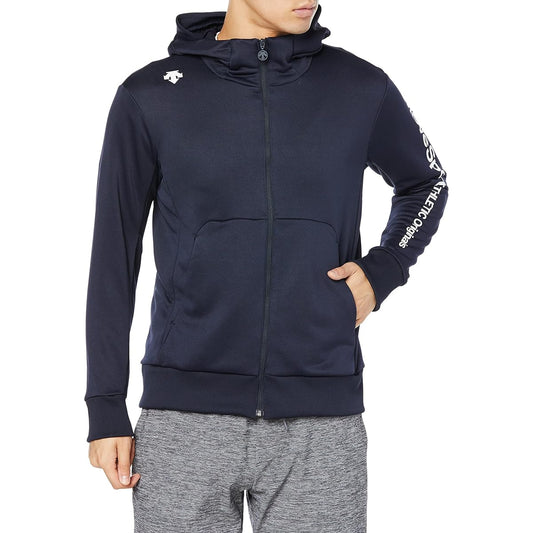 [DESCENTE] Sweat Jacket Parka Hooded Fleece Stretch MOVESPORT Training Men's