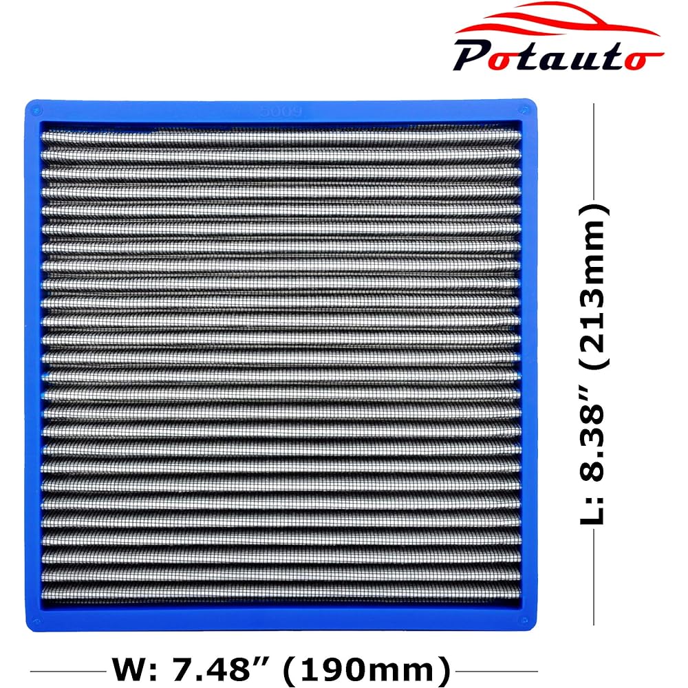 POTAUTO MAP 5009 (CF10729) Re -cleaned car air filter replacement Chrysler 200 Cirrus SEBENG Dodge Penger Charger Burger Jurger Jurager Jerge Jerge Jerge Jerge Ney Jeep Compass Patriot RAM 1500 for RAM 1500
