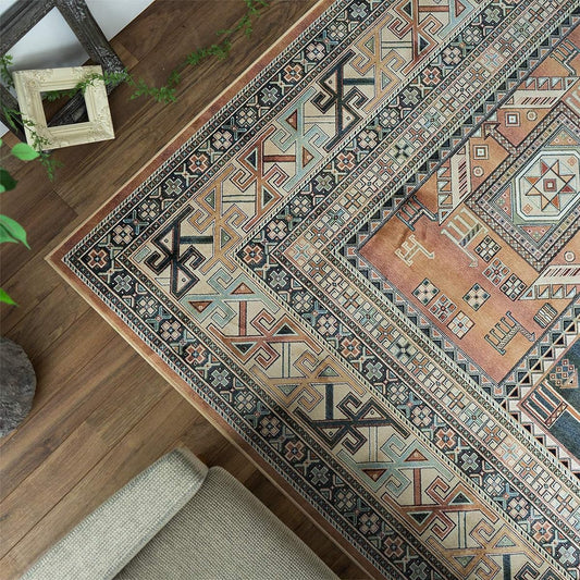 Sayan Sayan Kilim Rug Royal Palace 14684 195х195 2 Tatami Orange Belgium