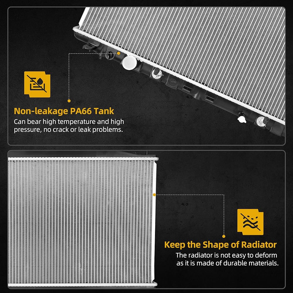 The radiator is compatible with the 2008-2012 Honda Code 2.4L L4. Compatible with 2012-2015 CROSSTOUR 2.4L L4 DWRD1078.