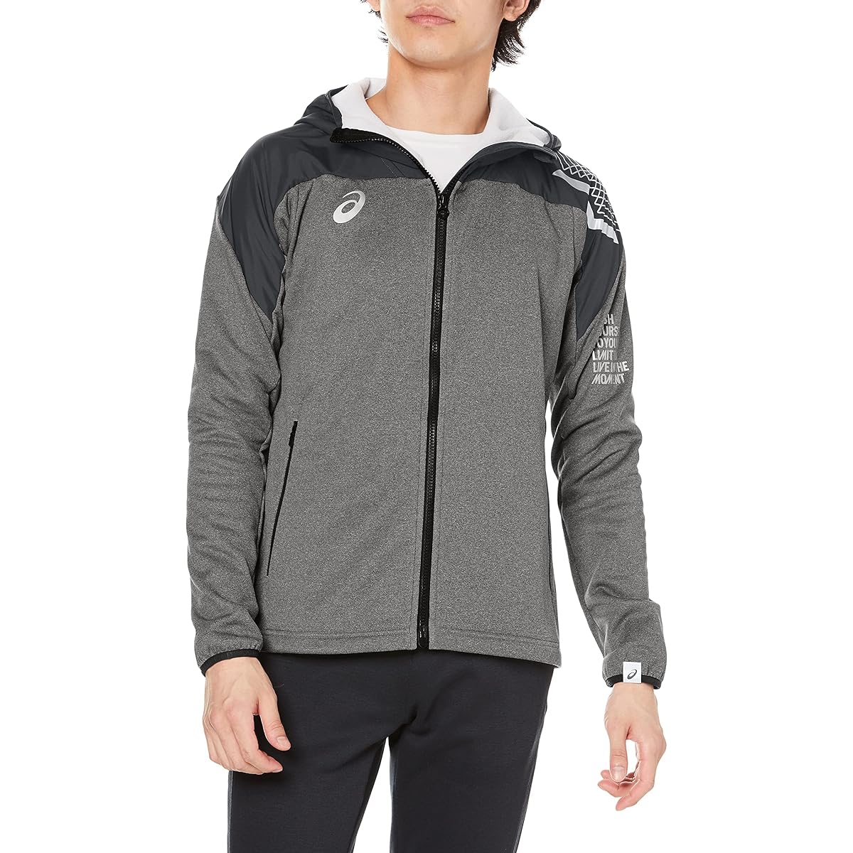 [ASICS] Training Wear LIMO Hybrid Hoodie Jacket 2031C999 Men's