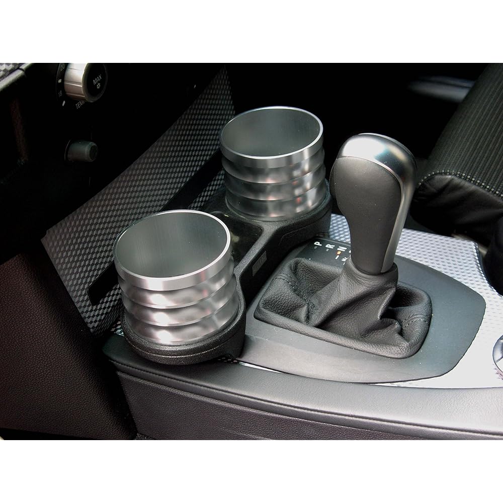 ALCABO Drink & Pocket Holder Black/Ring Cup (AL-076C-BS) BMW 5 Series (E60/E61/M5) Early Model