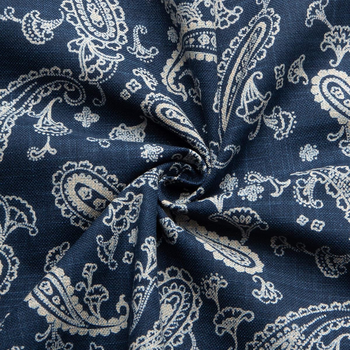 Nippon Chuko Japanese Modern Pattern Fabric Width 110cm x 5m Cut Cut Paisley Pattern KP7090-25-5M Fabric Printed Fabric Japanese Modern Pattern Fabric